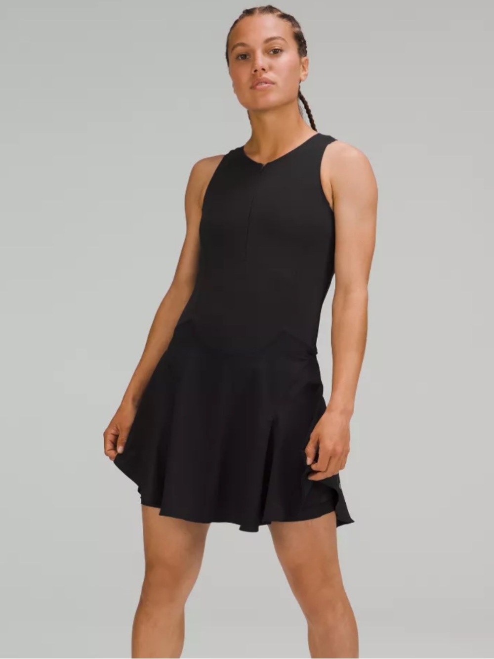 $138 NWOT lululemon Everlux Short-Lined Tennis Tank Dress 6” - size 4